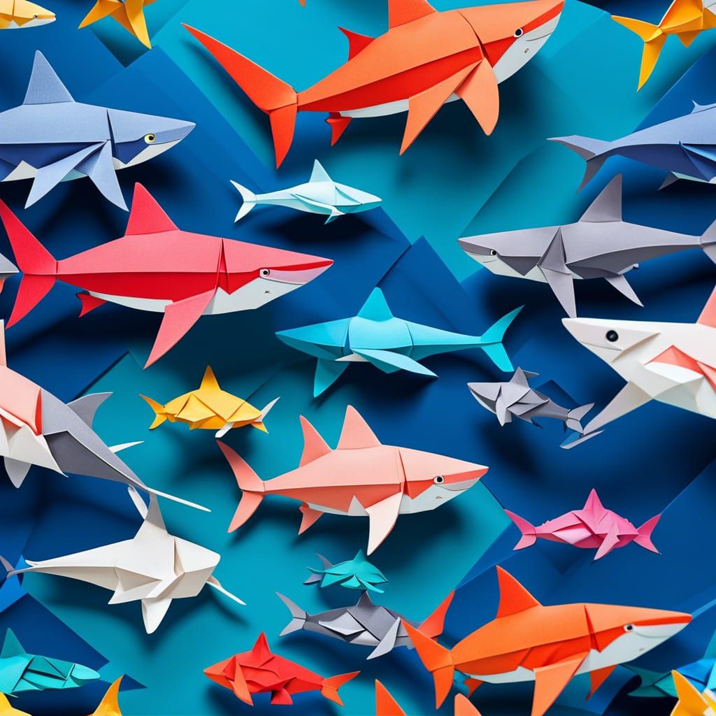 Underwater Origami #3