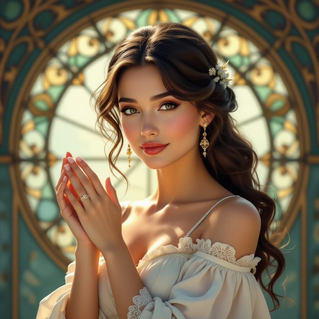 Ethereal Woman: Strength, Grace, and Timeless Beauty