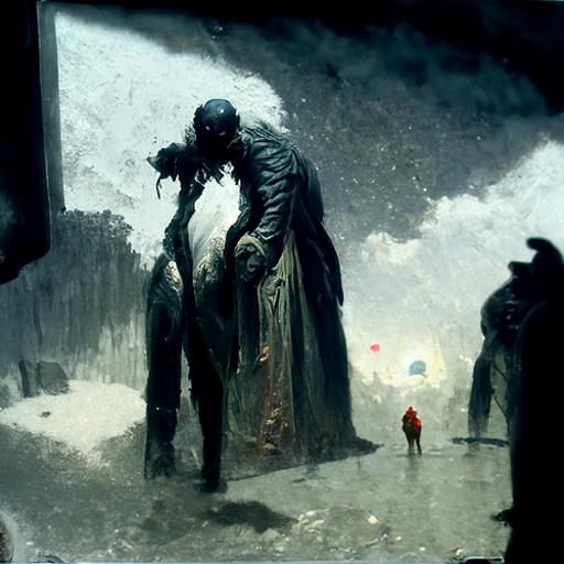 Horror Image Inspired by Gustave Doré