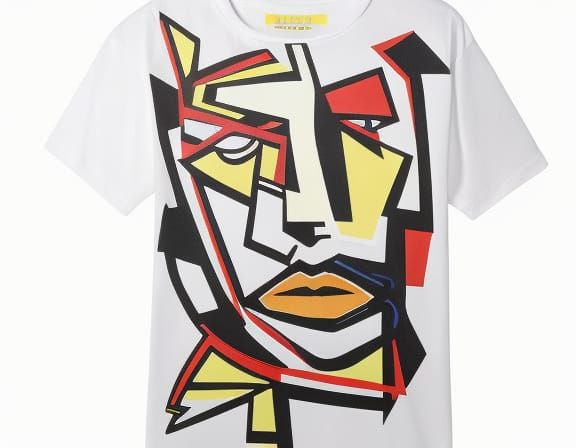 Picasso Style T-Shirt Design