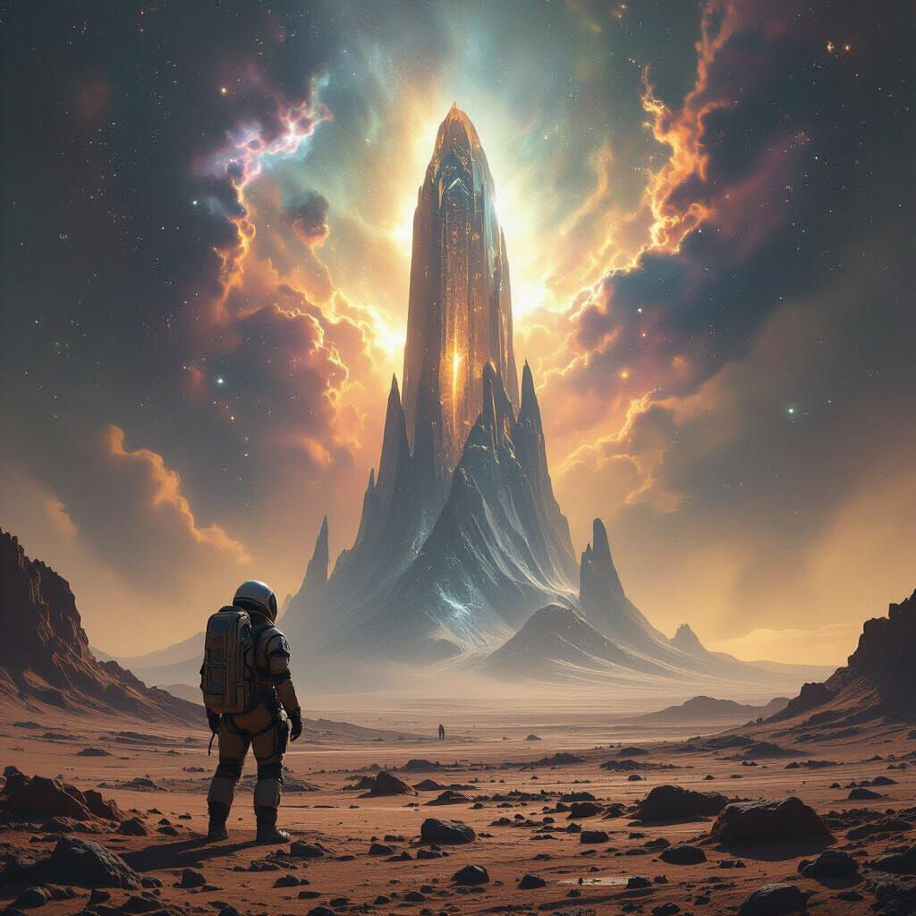 Explorer Gazes at Crystalline Alien Structure in Cosmic Horr...