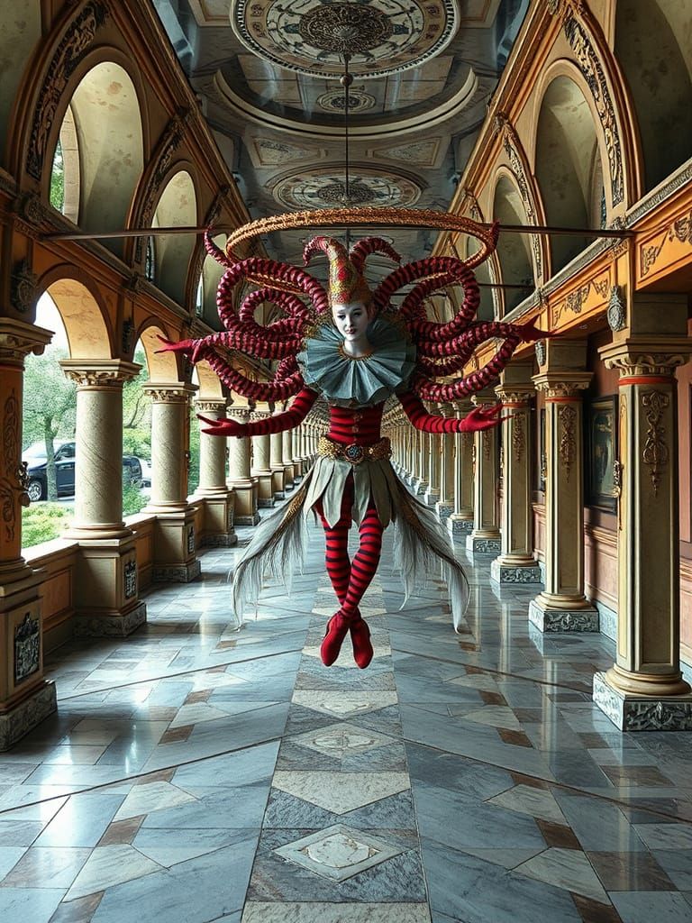 Infinite Jester Chaos Causing in Portico Breezeways and Unin...