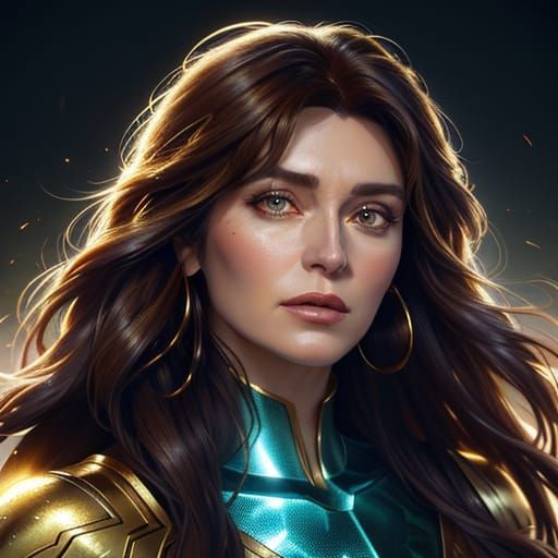 Laura Branigan Portrait, Digital Painting by Artgerm