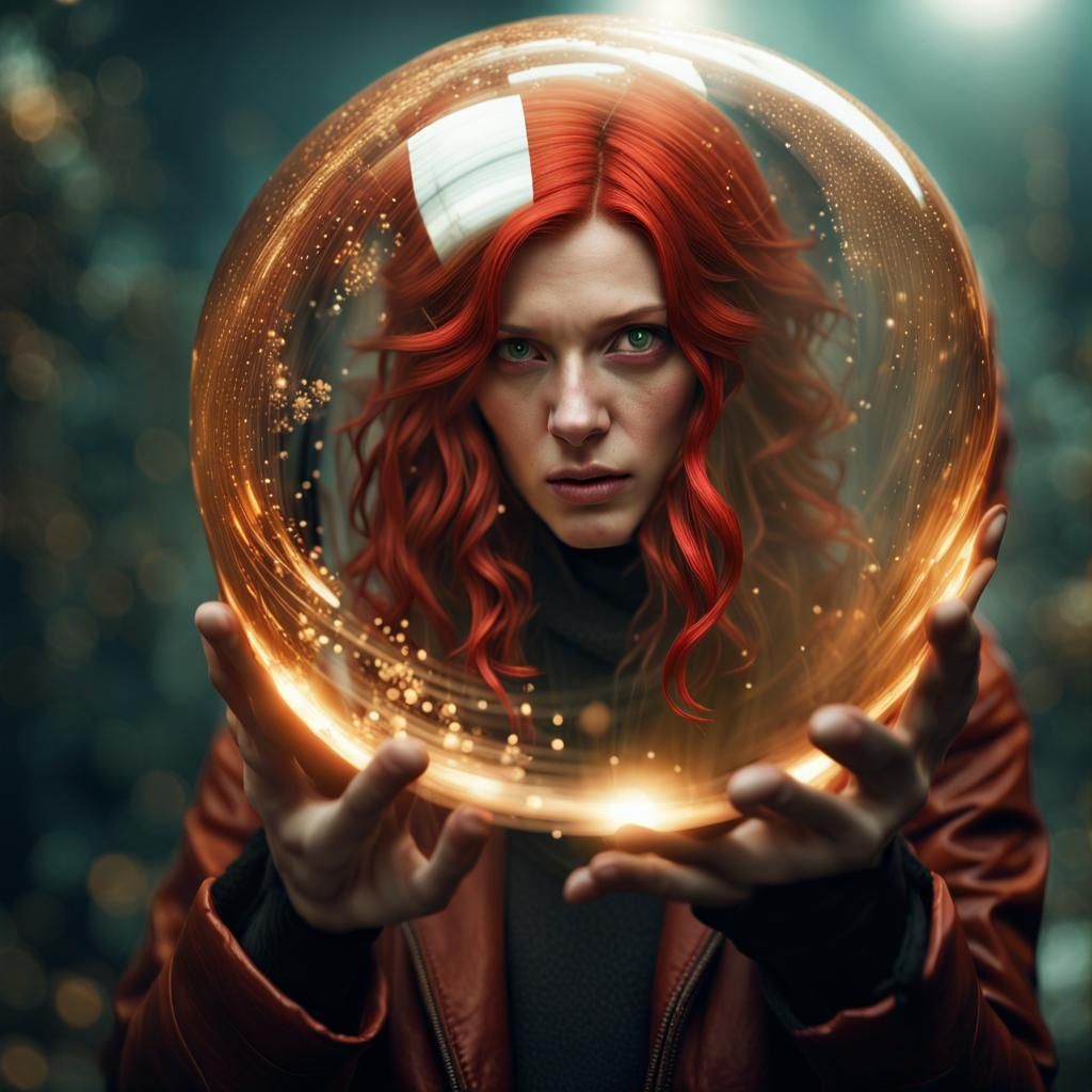 Stalker in Toxic Zone with Copper Sphere