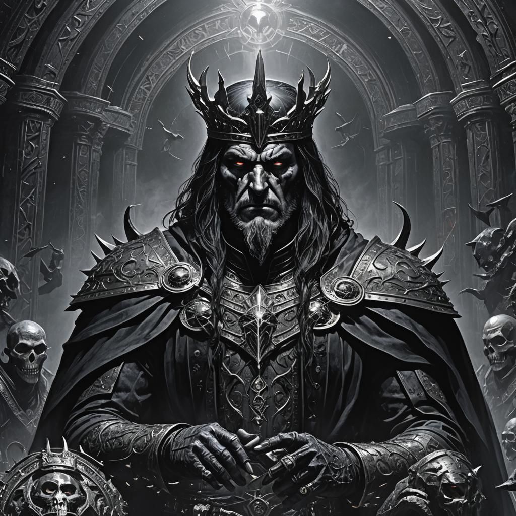 Cosmic Emperor's Holographic Charge: Pablo Amaringo Style