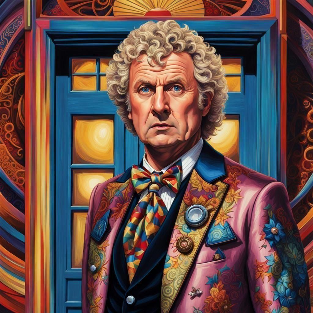 Doctor Who Reimagined with Modern Curly Haircut