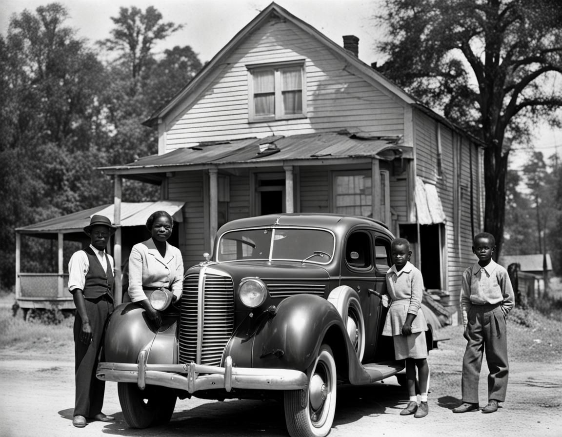 Sharecropper Family in Athens, Georgia, 1938