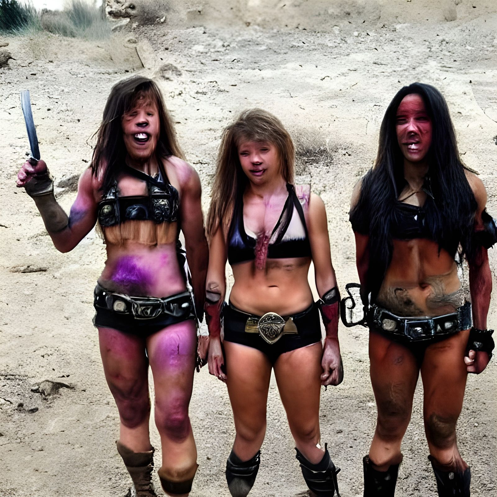 Fierce Warrior Women