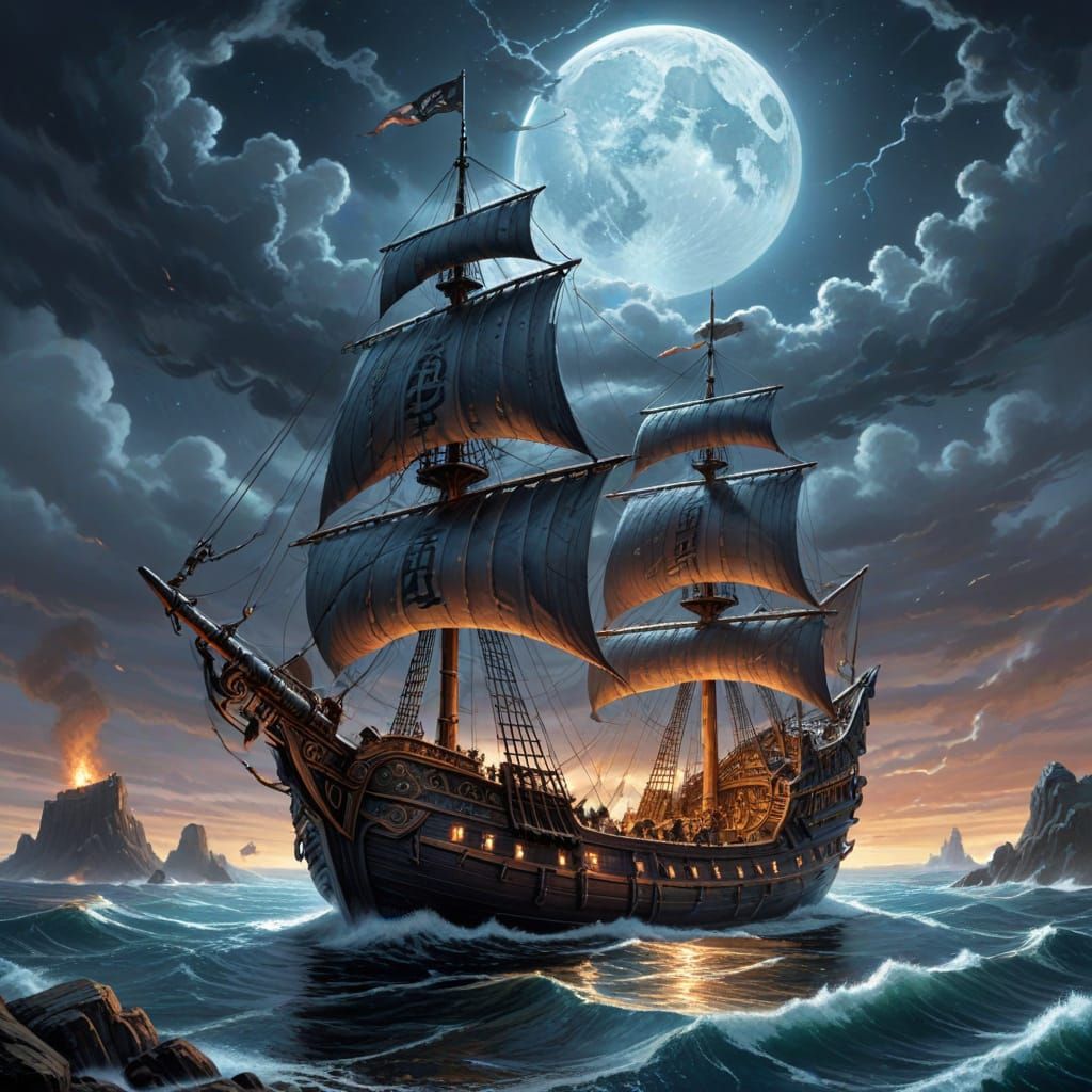 Norse Mythology's Skidbladnir Ship in Marvelous Comic Book A...