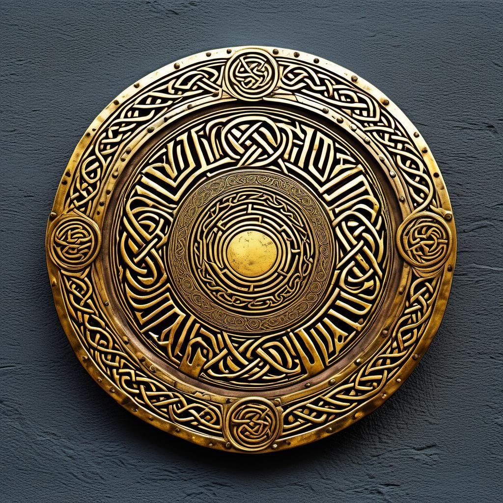 Celtic shield