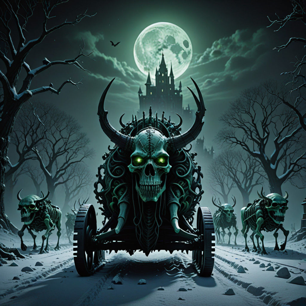 Skeletal Monstrosities Conquer the Frostbitten Graveyard