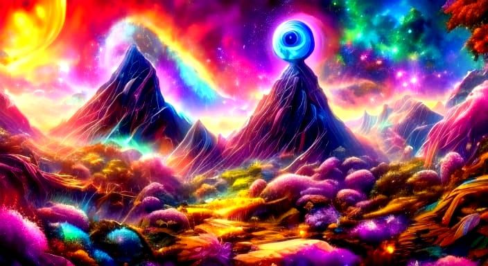 The Eye of Sauron meets Neon - 1.5