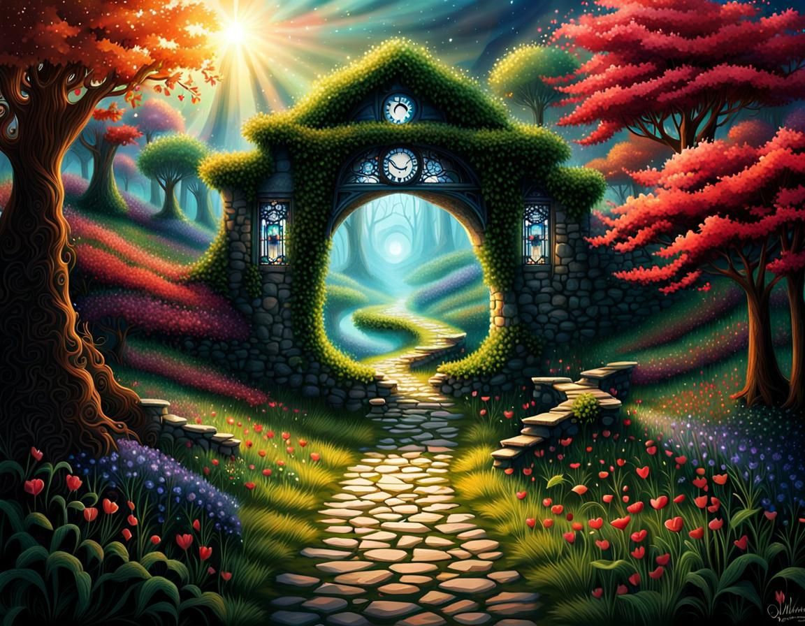 Mystical Path: A Cinematic and Magical Journey
