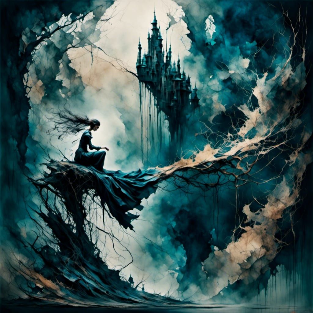 Hollow Footsteps: A Dark Escape in Flight