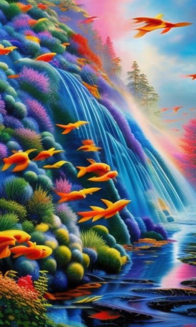 Photorealistic Image with Complex Textures and Lighting