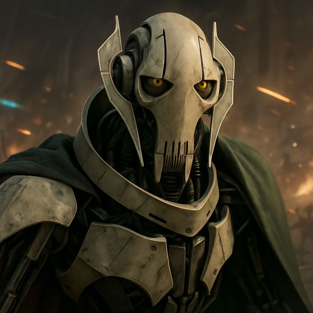 Anakin Skywalker. I was expecting someone with your reputati...