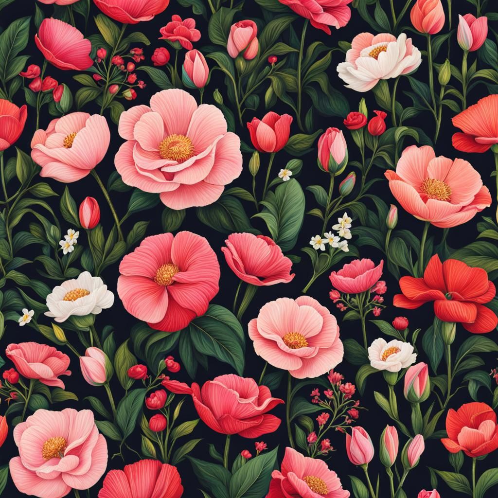 Abstract Beauty Generated by AI