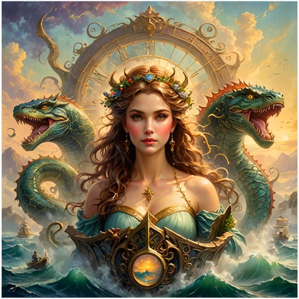 Keto: Goddess of Sea Monsters in Ethereal Fantasy
