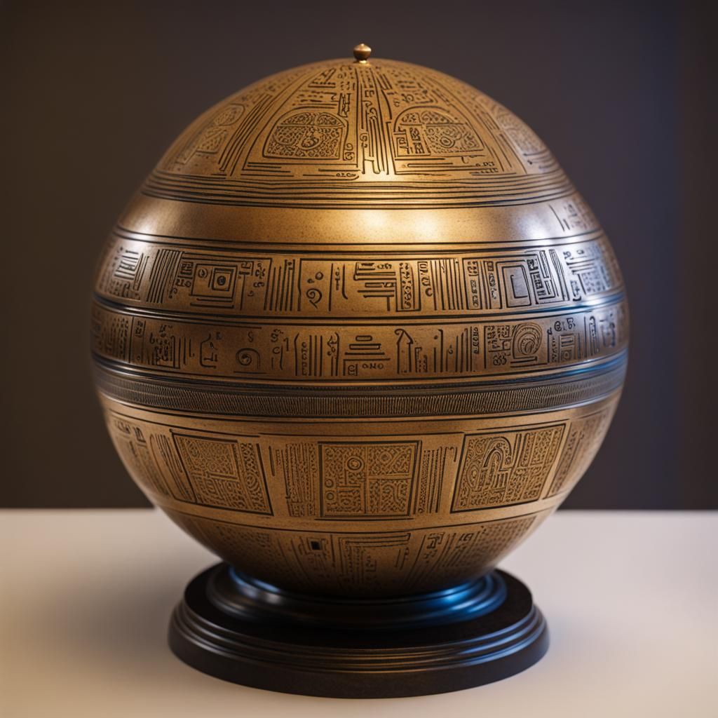 Egyptian computer orb