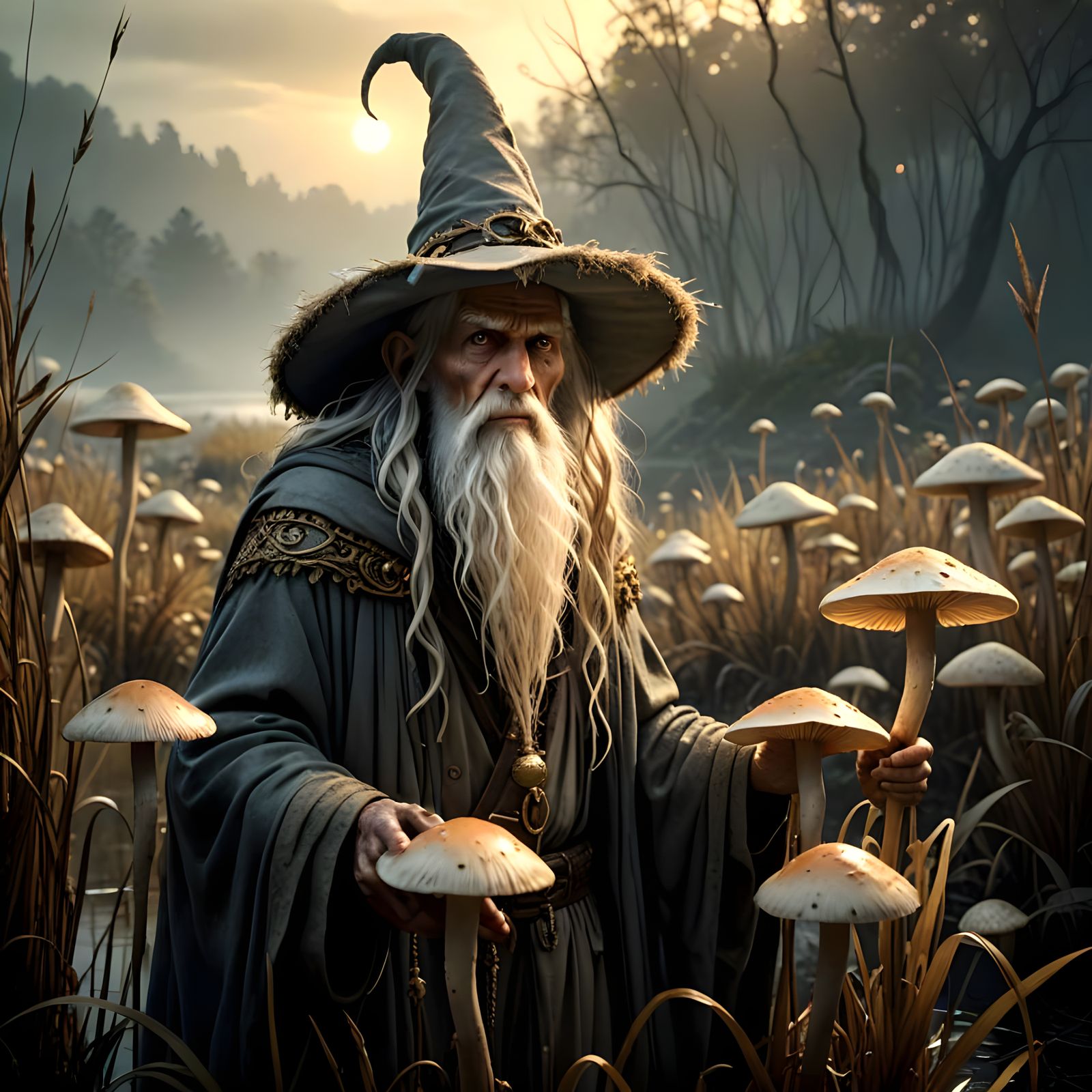 Tilly Mun Sprite in Dark Fantasy Art Style