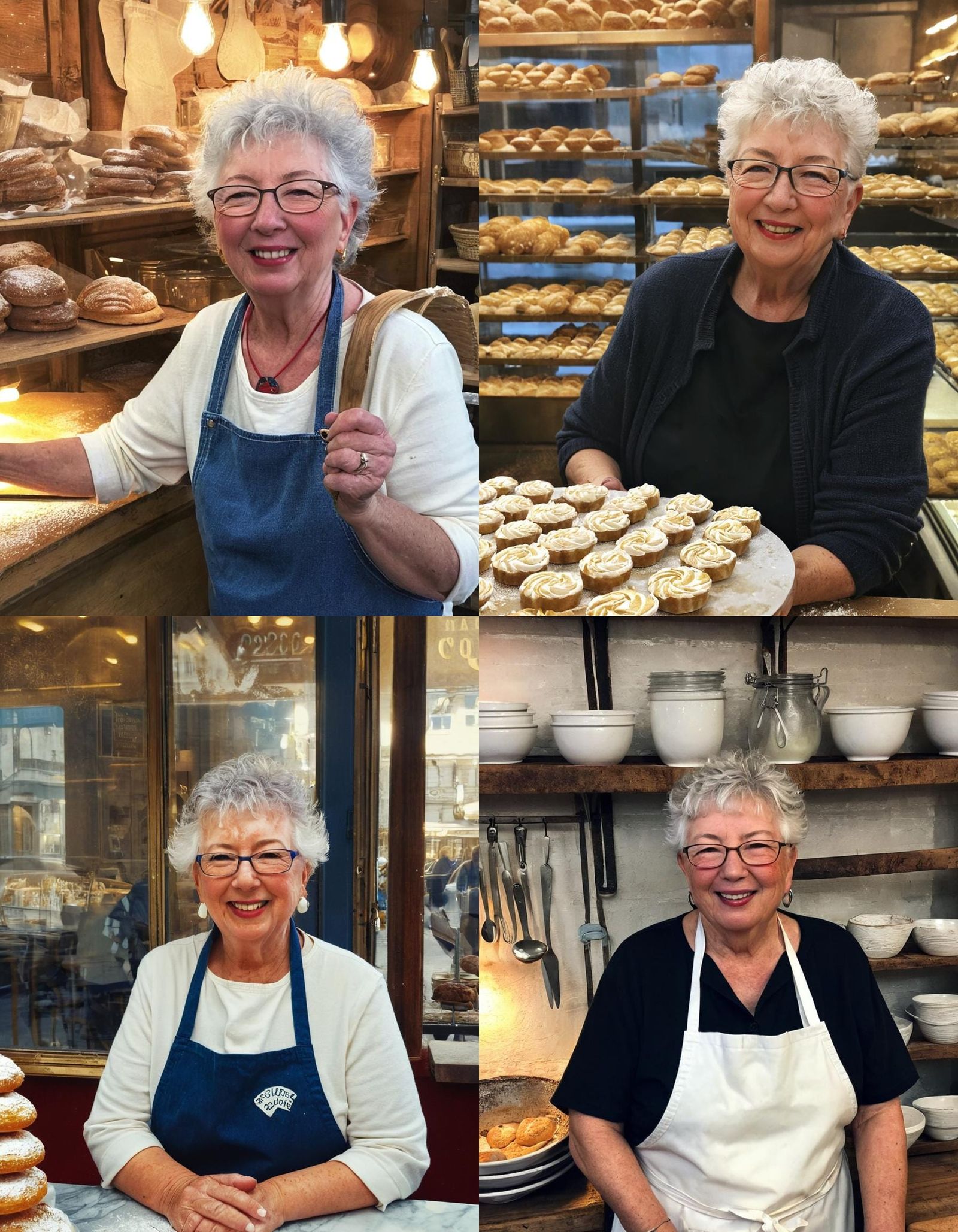 Subject as World-Class Baker: Cinematic Film Still