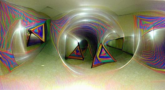 Geometric Tunnels in Dissociative Void