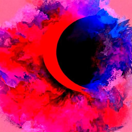 Abstract Eclipse Art Trending on ArtStation