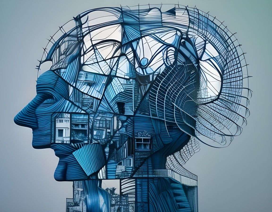 Architectural Blueprint of a Mind in Blue