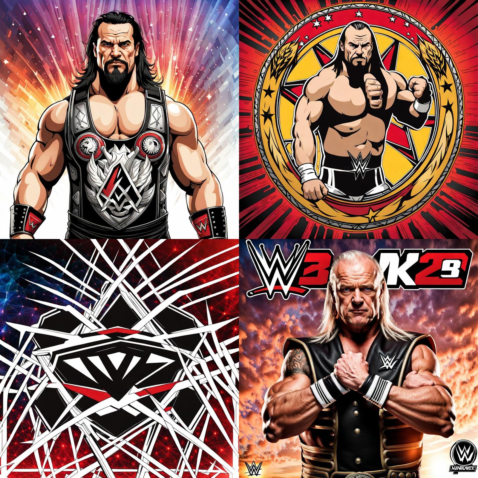 AI Image of WWE