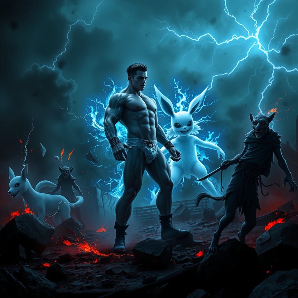 Supernatural Warrior Battles Creepypasta in Shattered Realit...