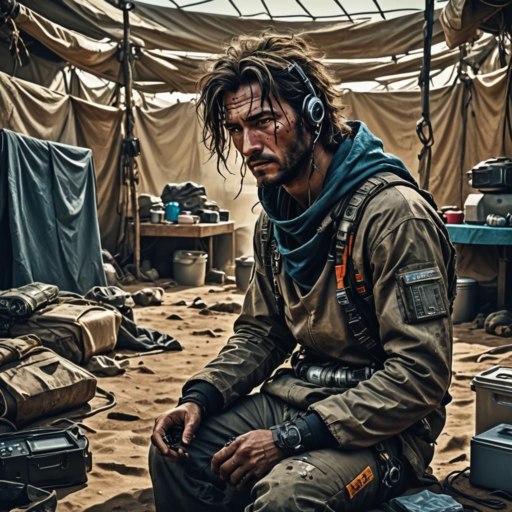 Cyberpunk Field Hospital: Medtech in Nomad Camp