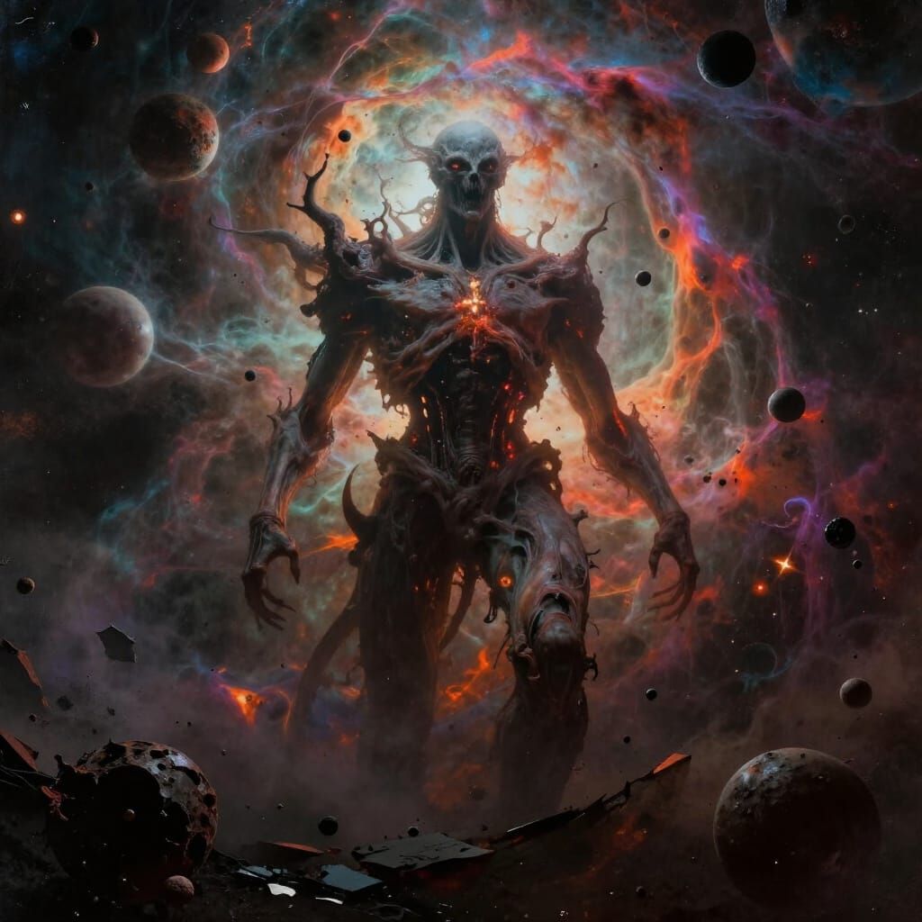 Cosmic Entity of Doom in Nebula