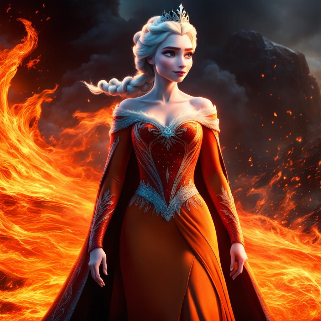 The Fire Queen Has Taken Over 🔥