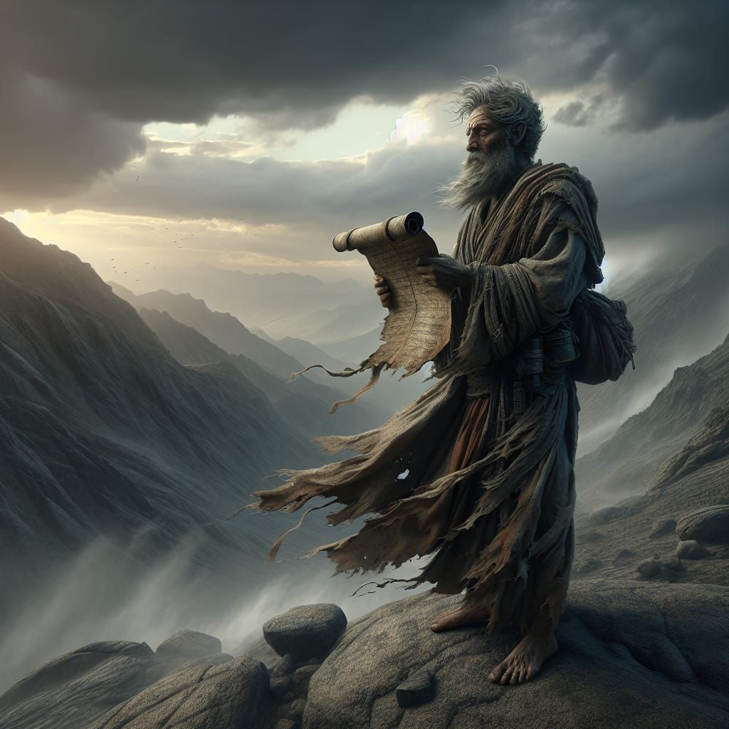 An old world biblical prophet...