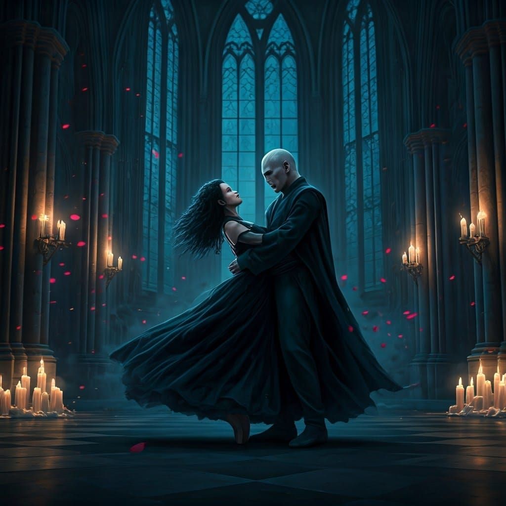 Dark Pas de Deux: Mystical Ballroom Dance