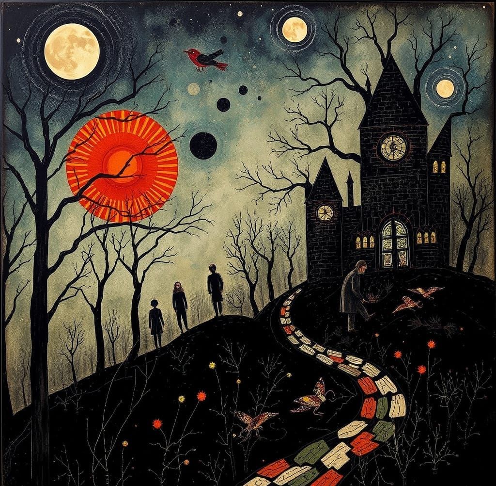 Unconventional Art in a Folk Style