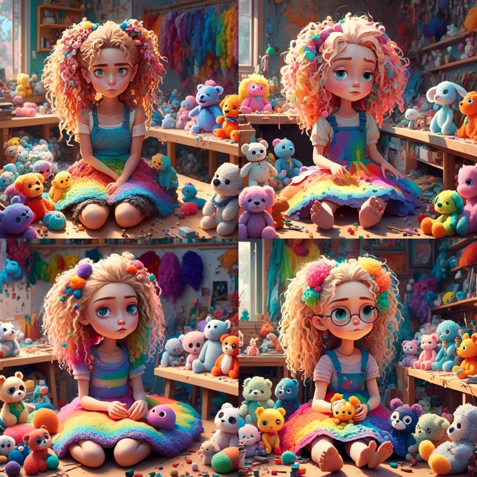 Plushie Necromancer by Atey Ghailan