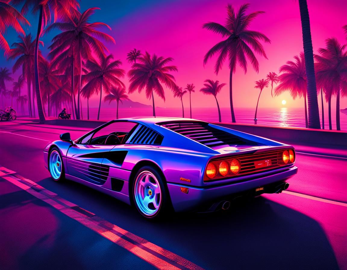 Vaporwave aestethical daily challenge