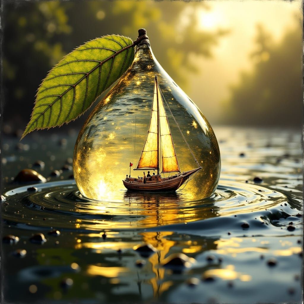 A drop of adventure