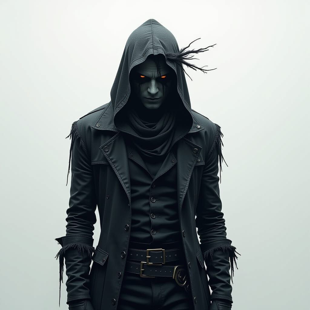 Dark Inner Turmoil in Haunting Industrial Style