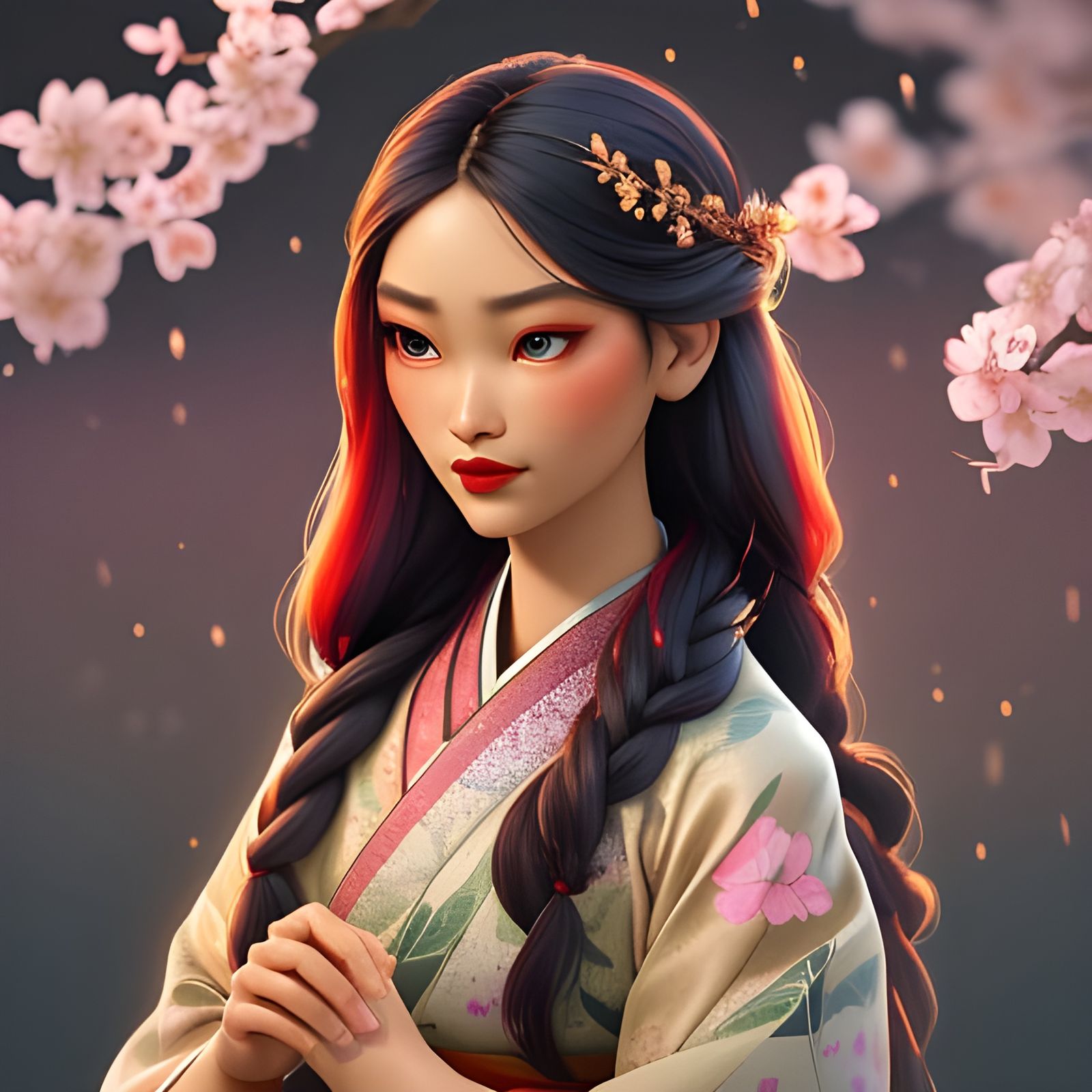 Ethereal Beauty in Soft Watercolour