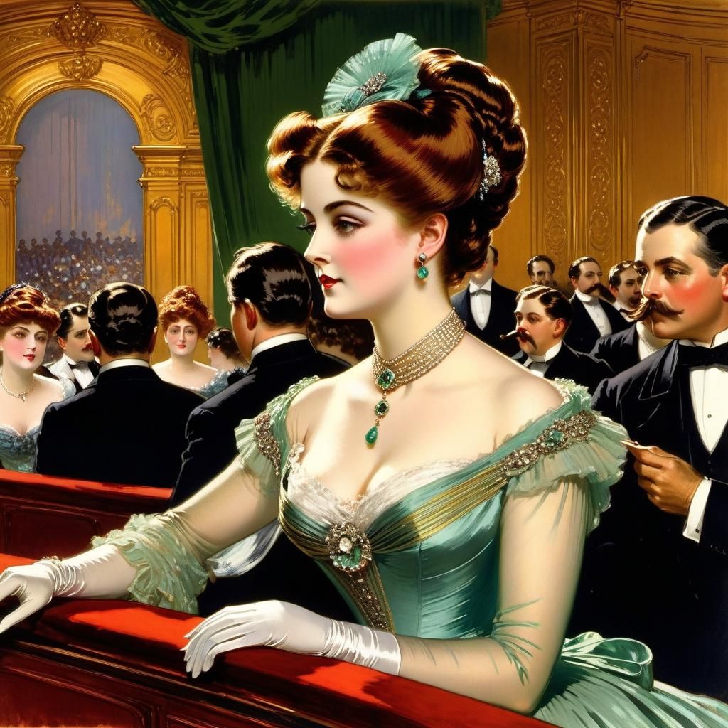 Waiting for the show to begin!