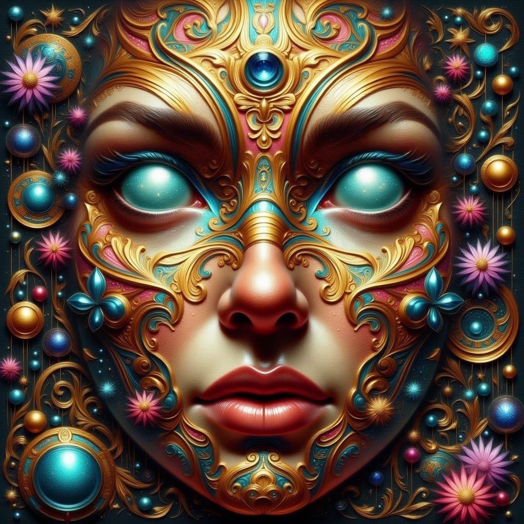 Past Meets Future in Hyperrealistic Oil Painting