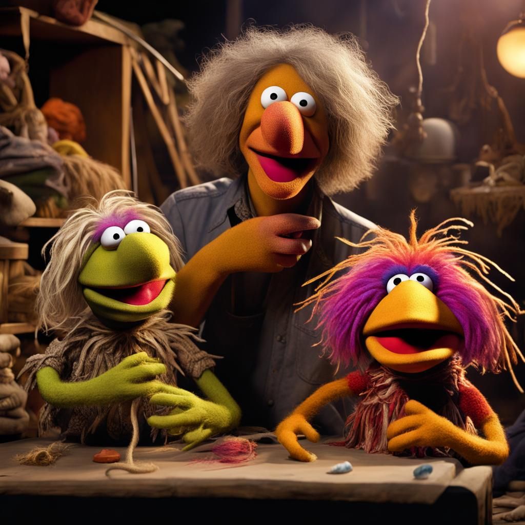 Puppets Entertain in Jim Henson Style