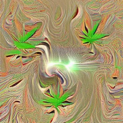 AI Generated Marijuana Image