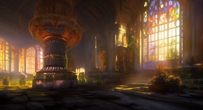 Deep Well Secrets Unveiled in Ethereal Fantasy