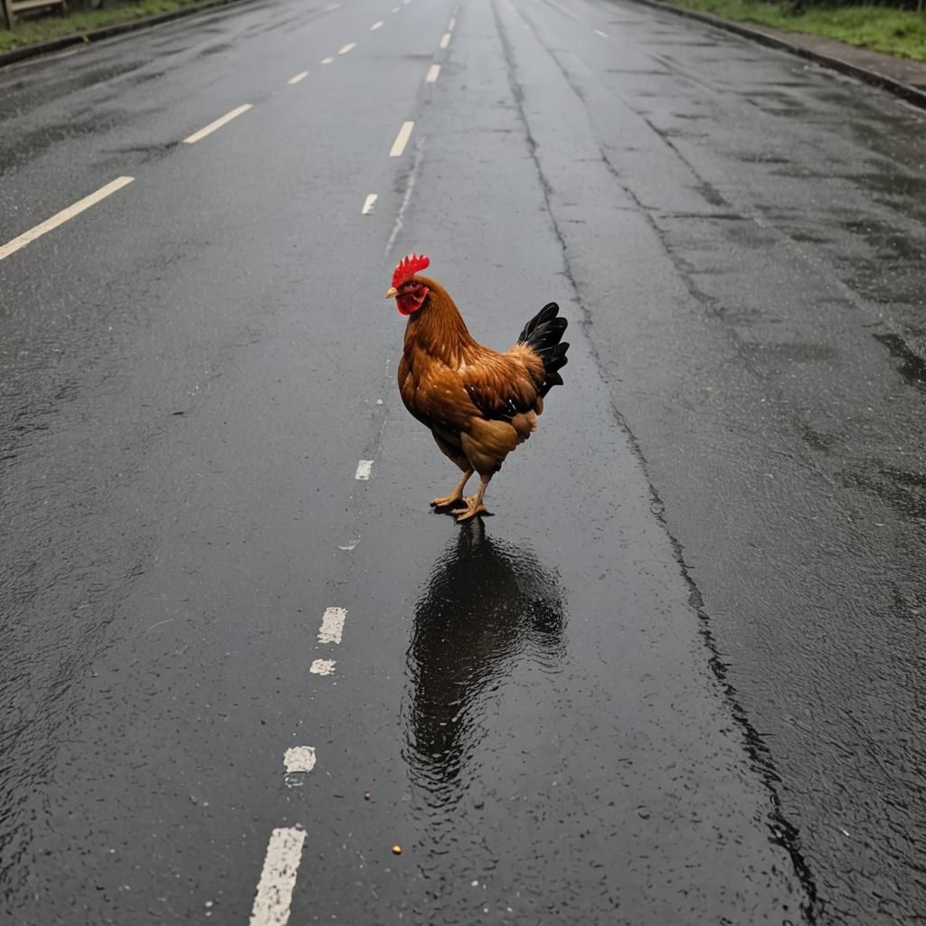 Chicken in the Rain: A Solitary End