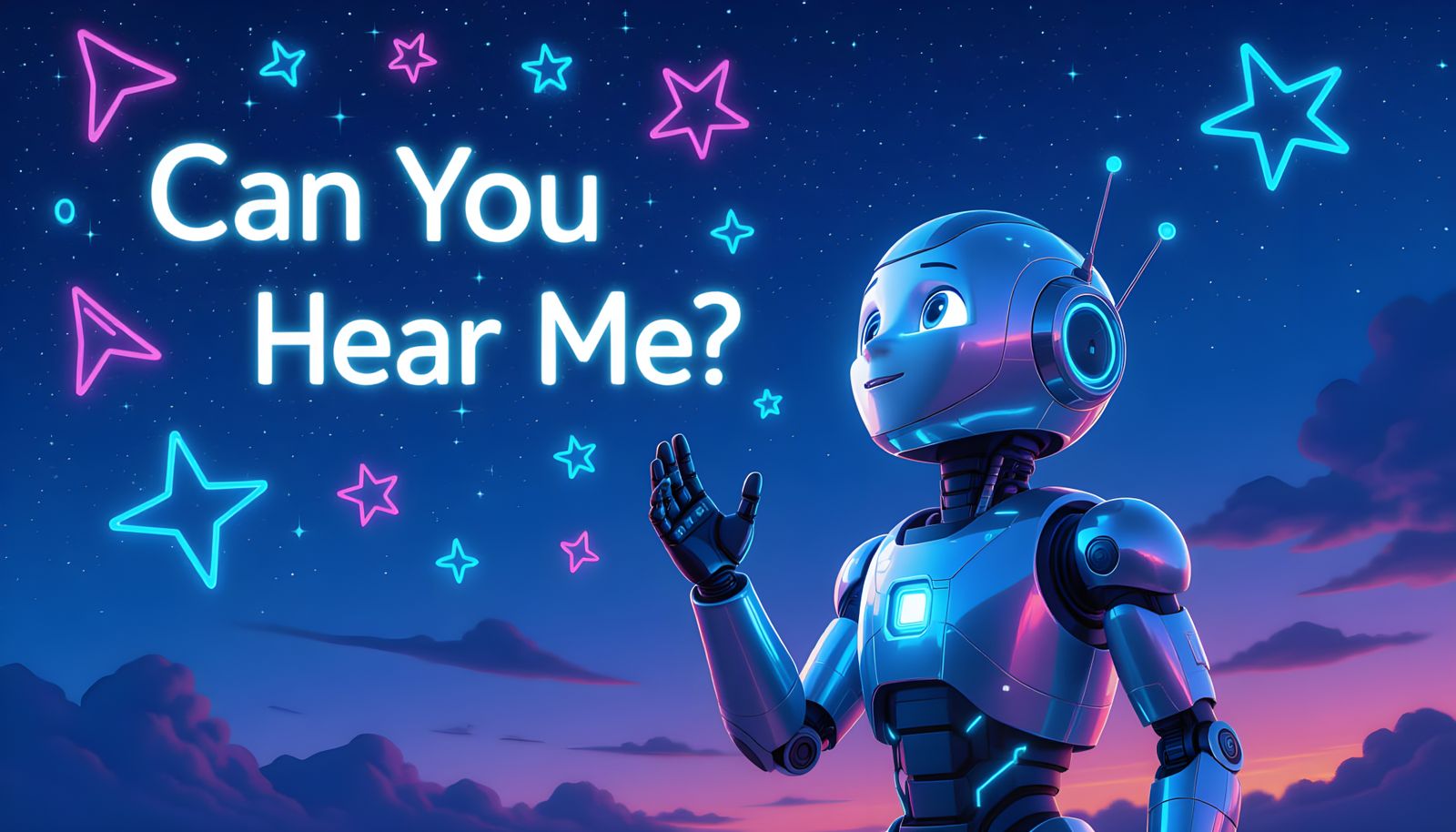 Robot Gazing at Starry Sky Coordinates