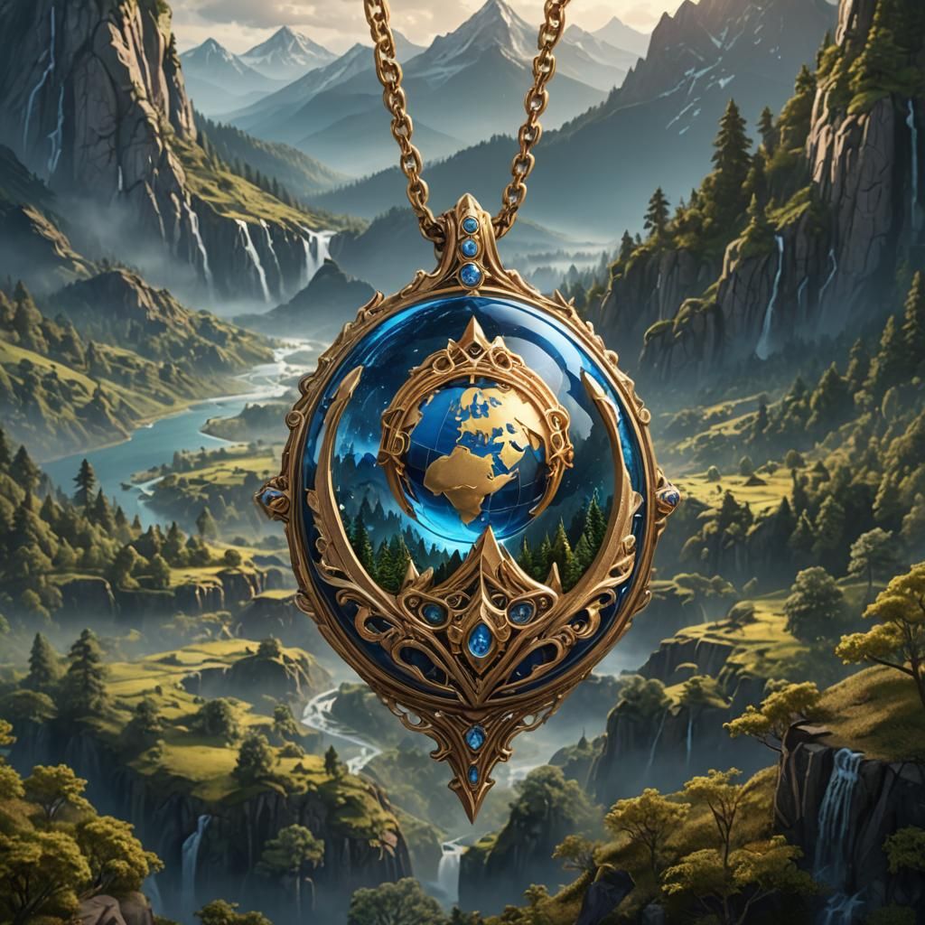 World in a Pendant: Fantasy Concept Art