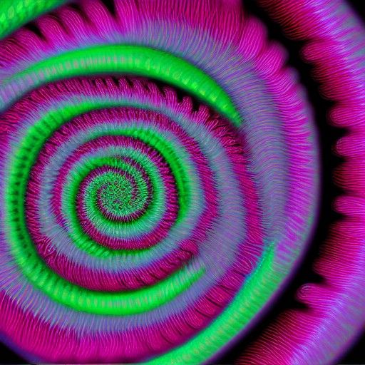 Hypnotic Spiral Eyes: A Mesmerizing Illusion